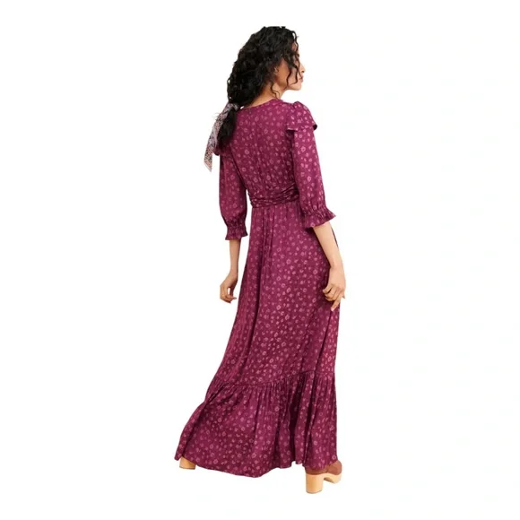 off shoulder velvet maxi dress Betsy & Adam Drape One-Shoulder Velvet Gown in Black